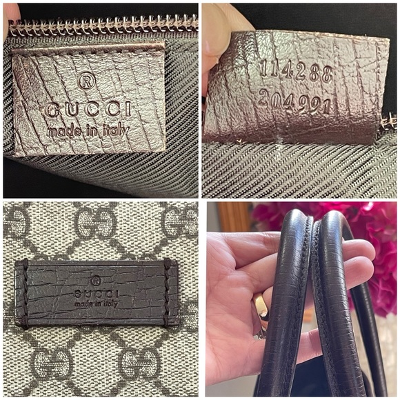 Authentic GUCCI GG Supreme Joy Tote Bag - Picture 6 of 15